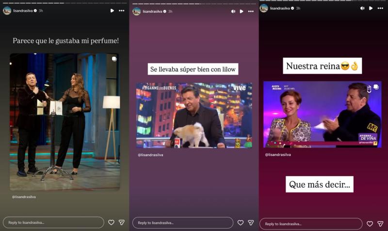 Lisandra Silva sube historias sobre Julio César Rodríguez | Instagram