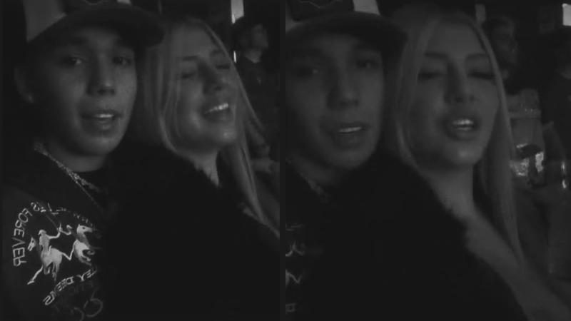 Jere Klein junto a María Josefa Núñez - Instagram