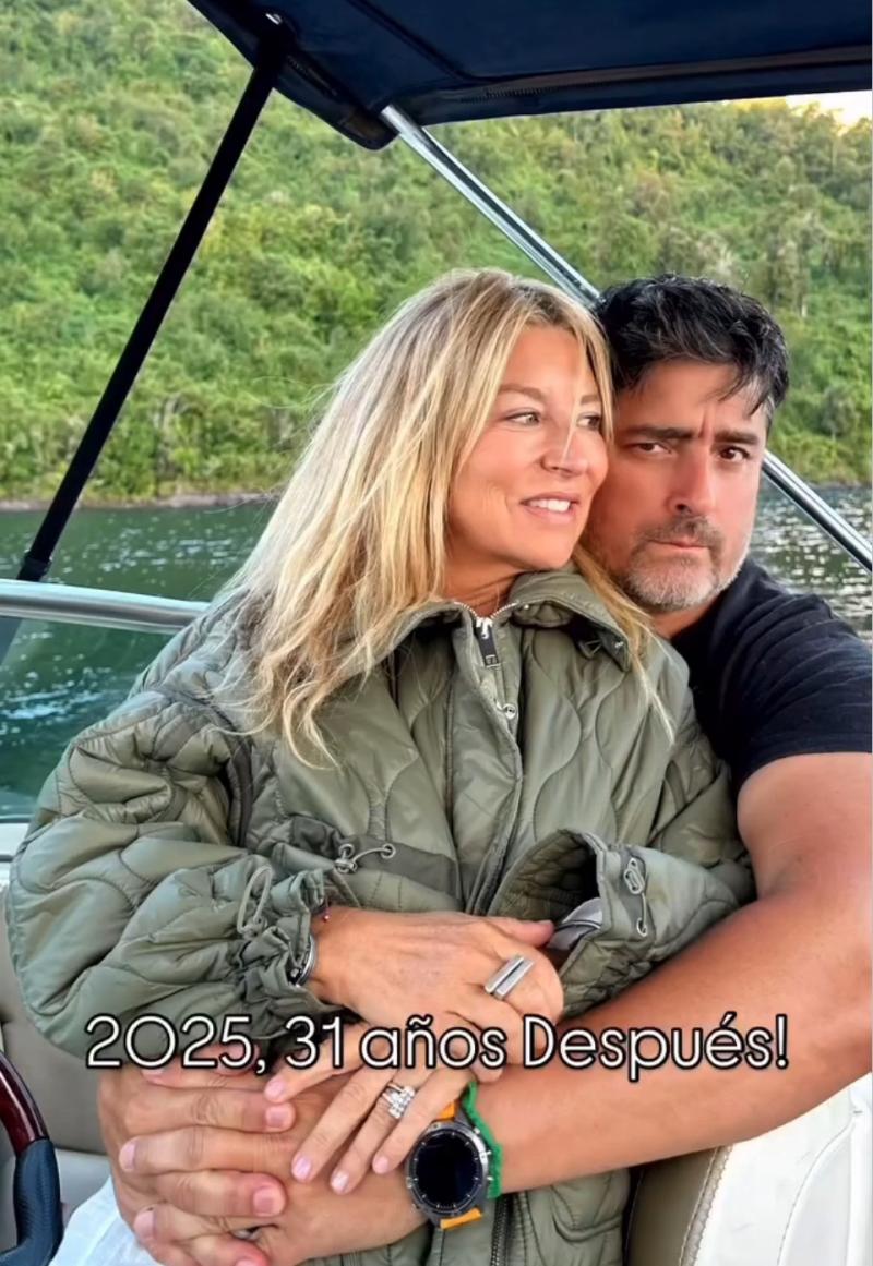 Jorge Zabaleta y Fran Allende