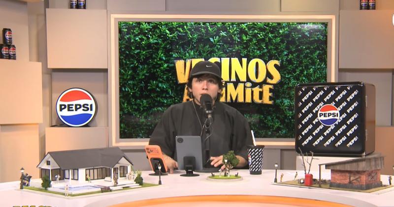 Julitroz en el react de Vecinos al límite