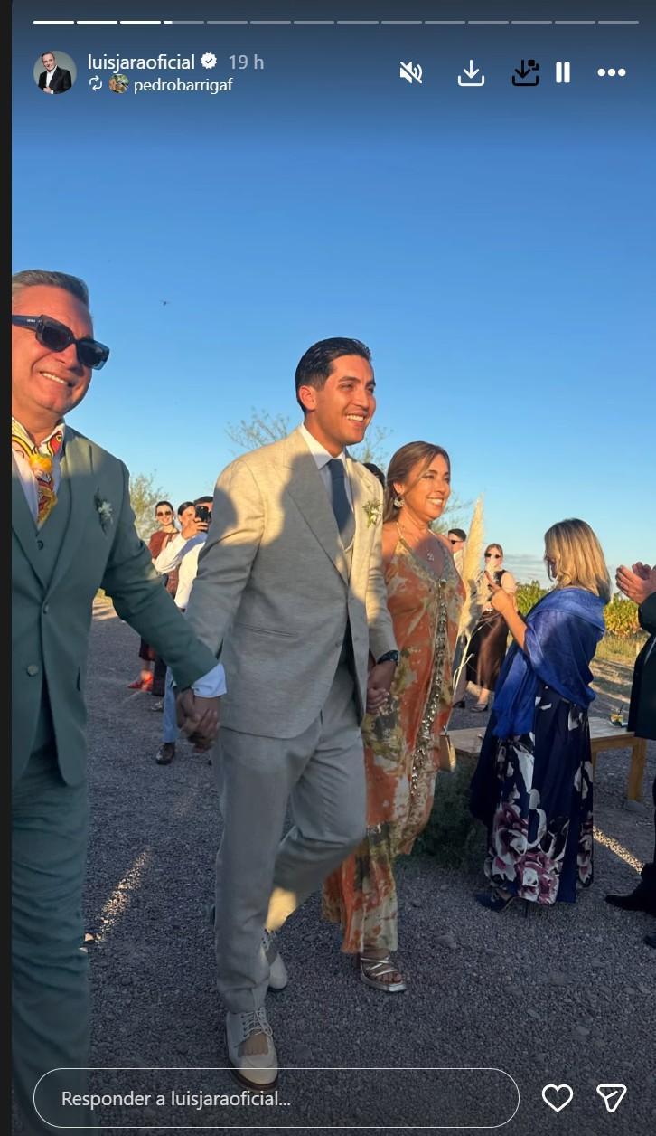 Boda hijo de Luis Jara | Instagram