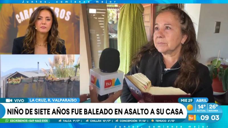 Abuela de niño que recibió disparo en La Cruz recuerda el impactante momento