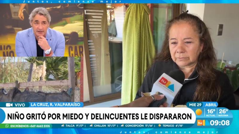 Abuela de niño que recibió disparo en La Cruz recuerda el impactante momento