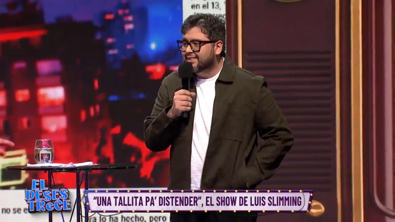 Luis Slimming en El Desestrece - Canal 13