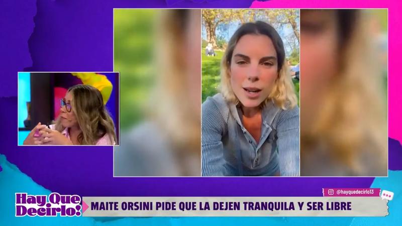 El desahogó de Maite Orsini que terminó en consejo de Pamela Díaz