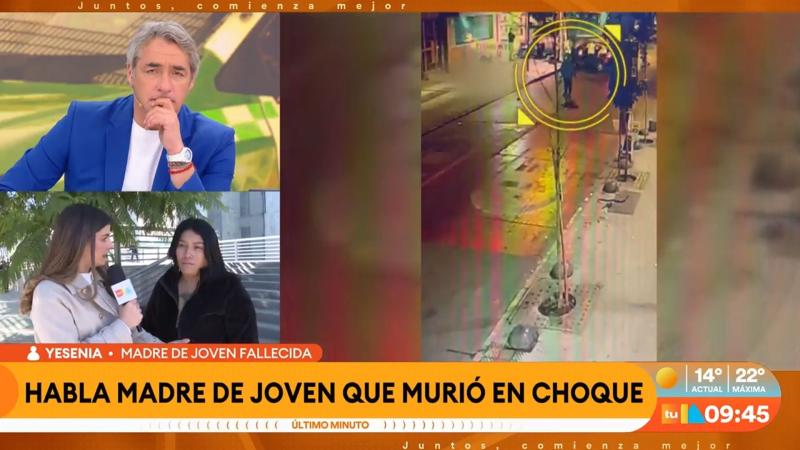 Madre de mujer chocada por excarabinero critica actuar de involucrados