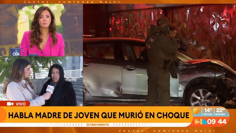 Madre de mujer chocada por excarabinero critica actuar de involucrados