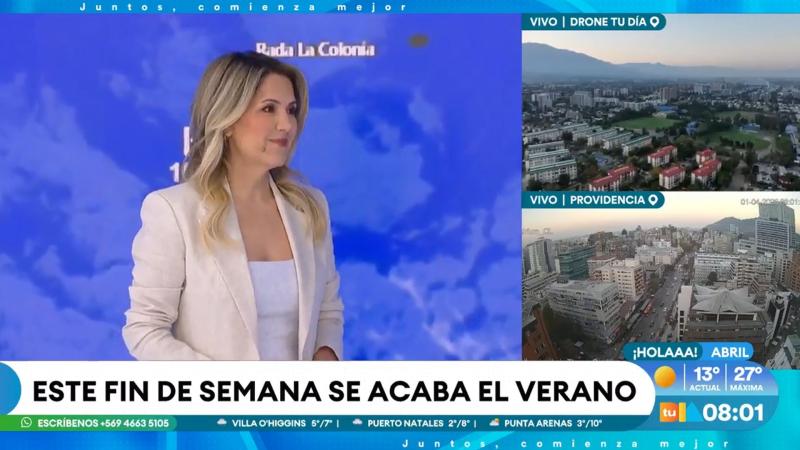 Michelle Adam en "Tu Día"