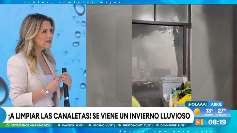 Michelle Adam en "Tu Día"