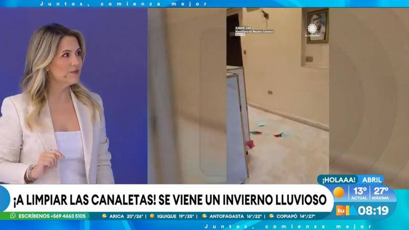 Michelle Adam en "Tu Día"