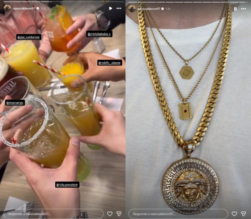 Nano Calderón realiza viaje junto amigos | Instagram