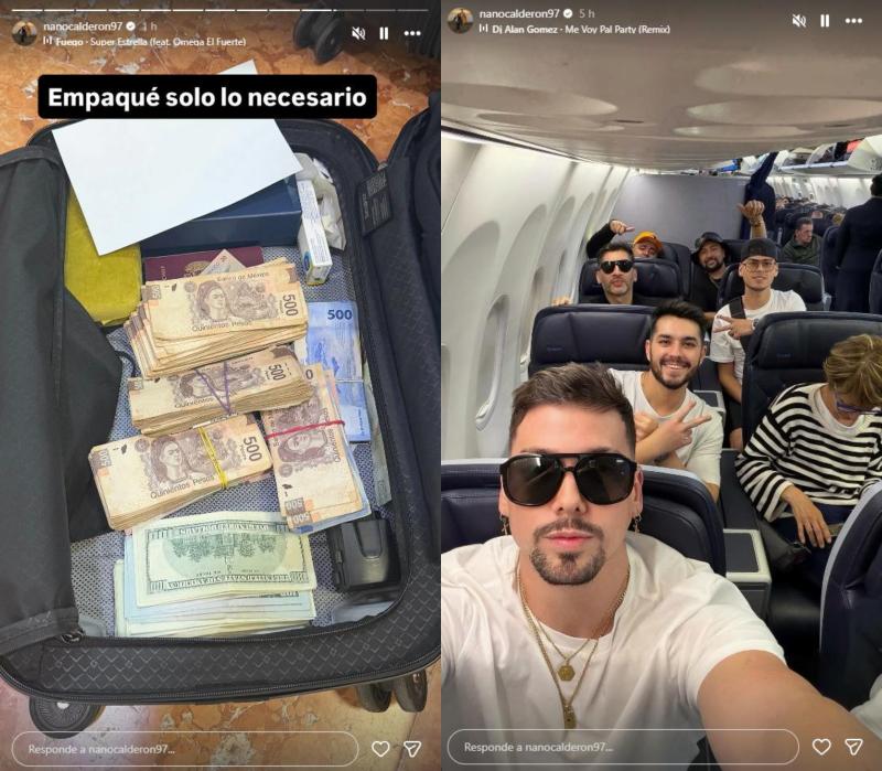 Nano Calderón realiza viaje junto amigos | Instagram