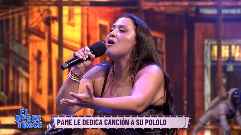 Pame Leiva en El Desestrece - Canal 13