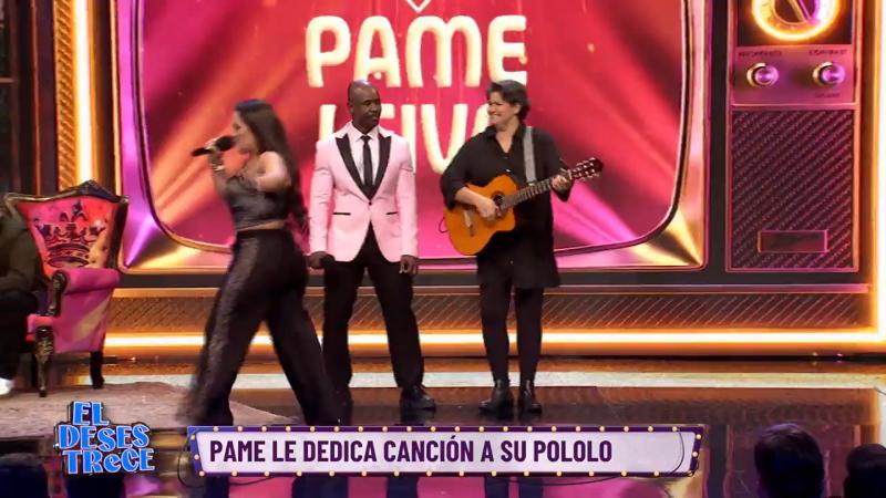Pame Leiva en El Desestrece - Canal 13