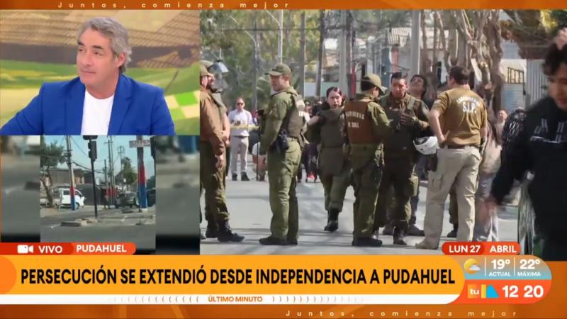 Balacera en Pudahuel