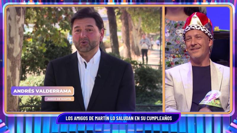 El cumpleaños de Martín Cárcamo en ¡Qué dice Chile!