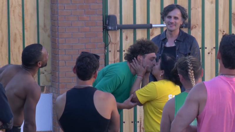 Sandra Rivera y Joche Bibbó en Vecinos al límite