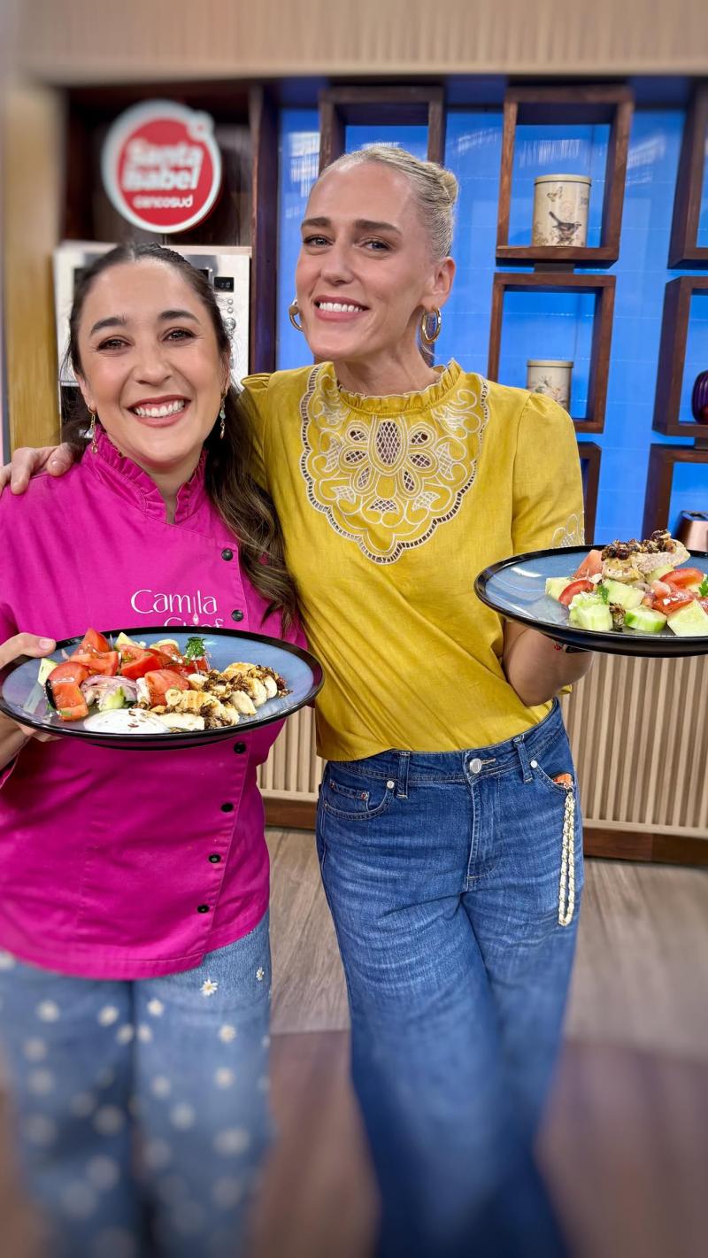 Cami Chef y Virginia Demaria. Créditos: Instagram Tu Día.