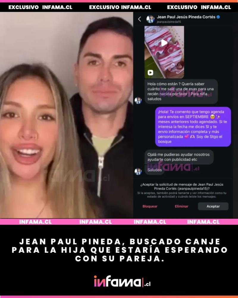 Jean Paul Pineda preguntando por cuna para recién nacida - Créditos: INFAMA
