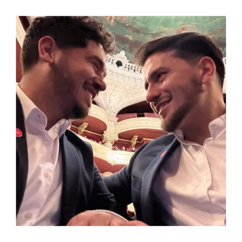 Gino Costa cumple importante hito con su pareja Pollo Campos | Instagram