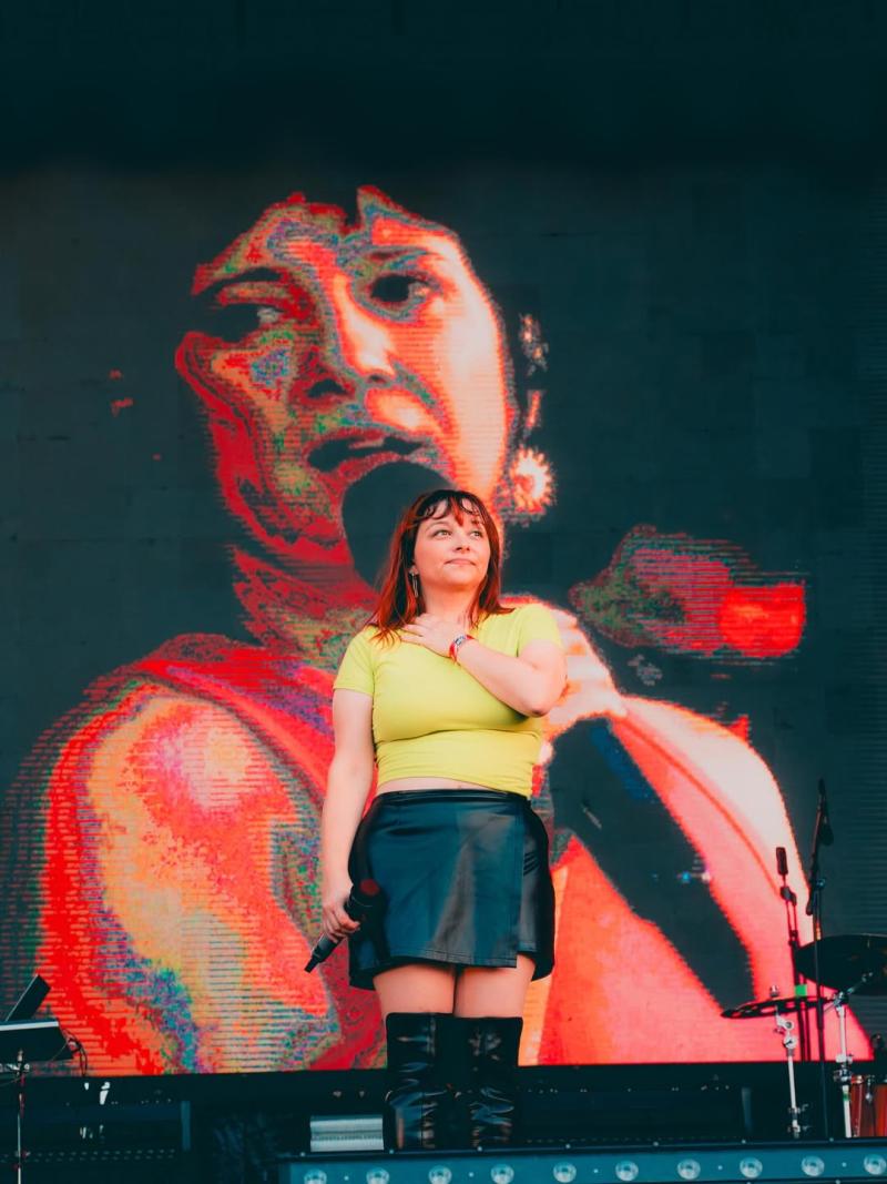 Constanza Lüer en Festival REC de Concepción | Instagram