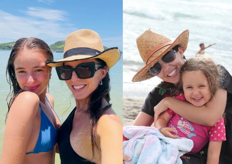 Las fotos que compartió Luz Valdivieso por el cumpleaños de su hija