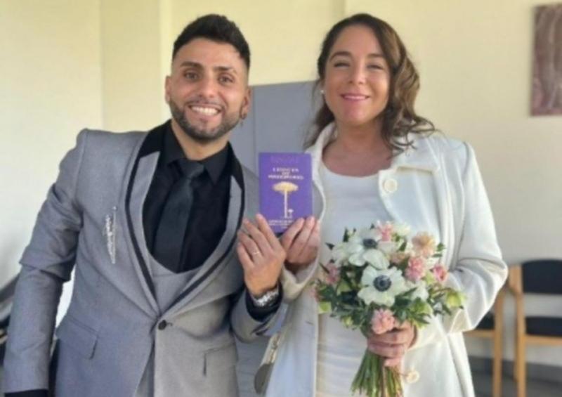 Francoise Perrot se casó en junio del año pasado