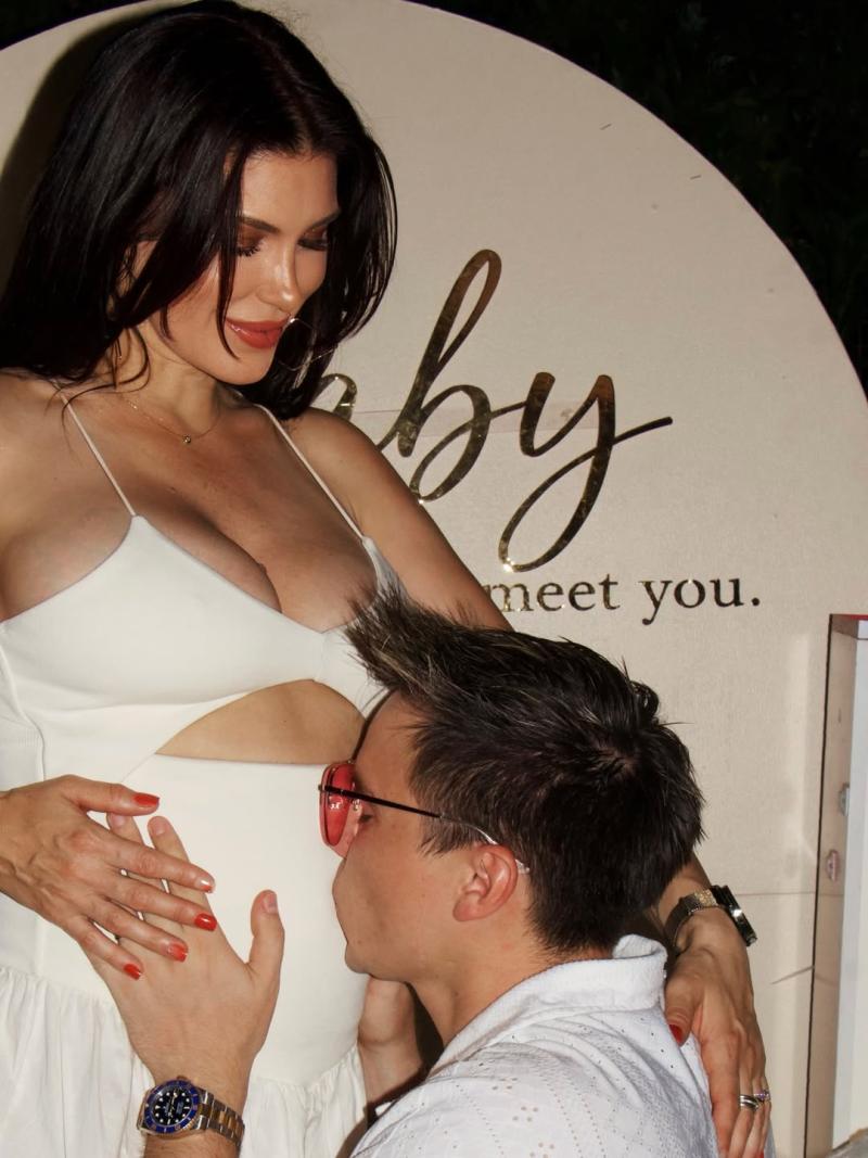 Wilma González y su pareja Nicolás Seguel | Instagram