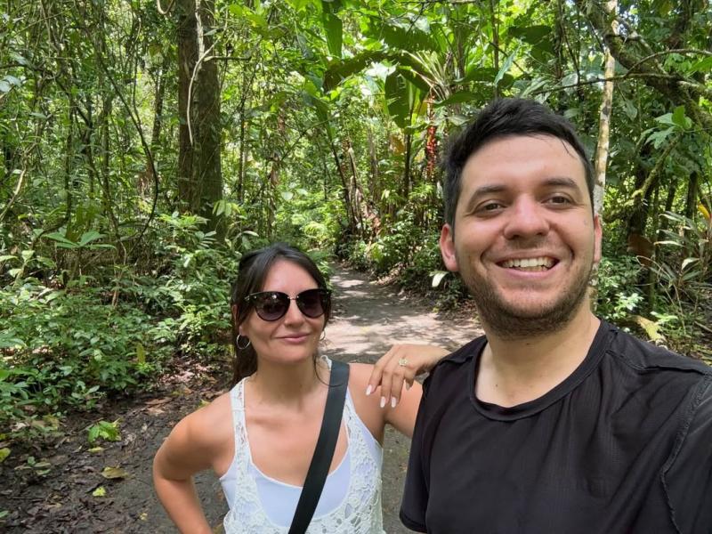 Agustín Iglesias y Daniela Muñoz | Instagram