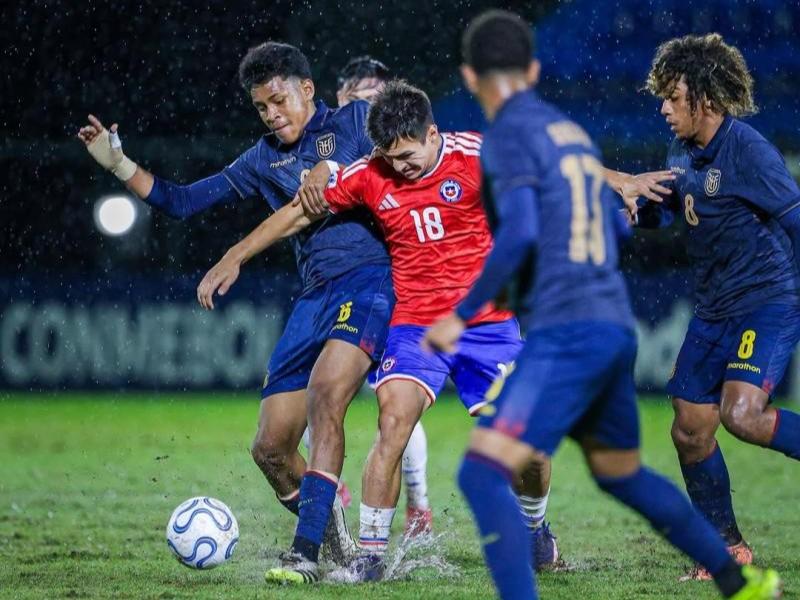 Selección chilena sub 17 clasifica al mundial de Qatar 2026.