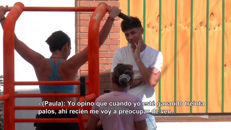 Bimza y Paula Pavic en Vecinos al límite