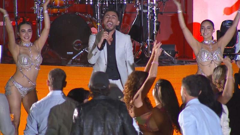 El show de Noche de Brujas en Vecinos al límite