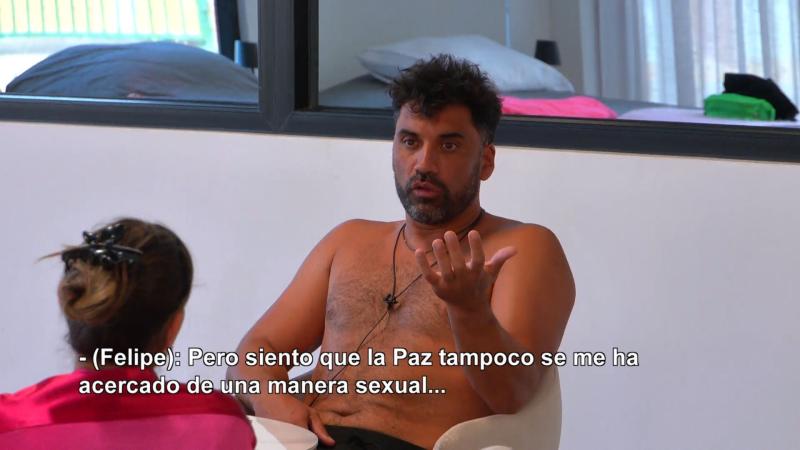 Felipe negó tener coqueteos con Paz