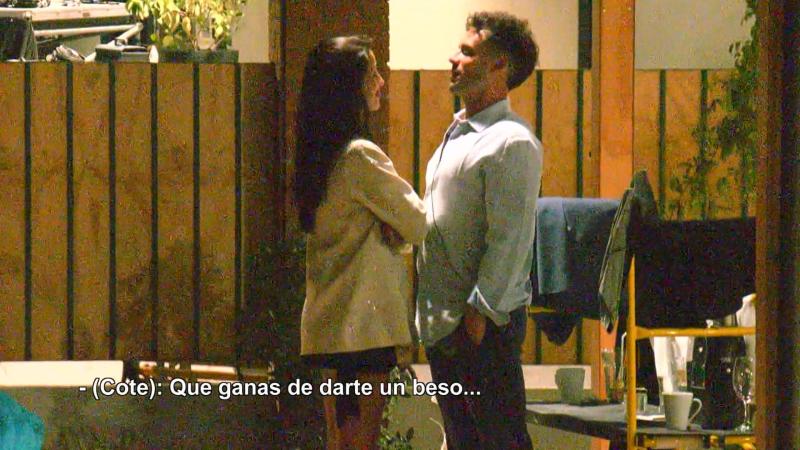 El preámbulo del primer beso entre Florencia y Cote en "Vecinos al límite"