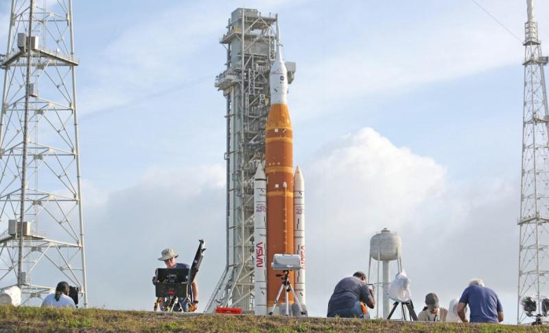 Nave de la misión Artemis II. Créditos: AFP.