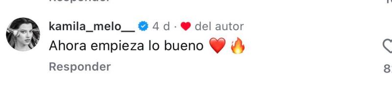 Comentario en post de Karla Melo | Instagram