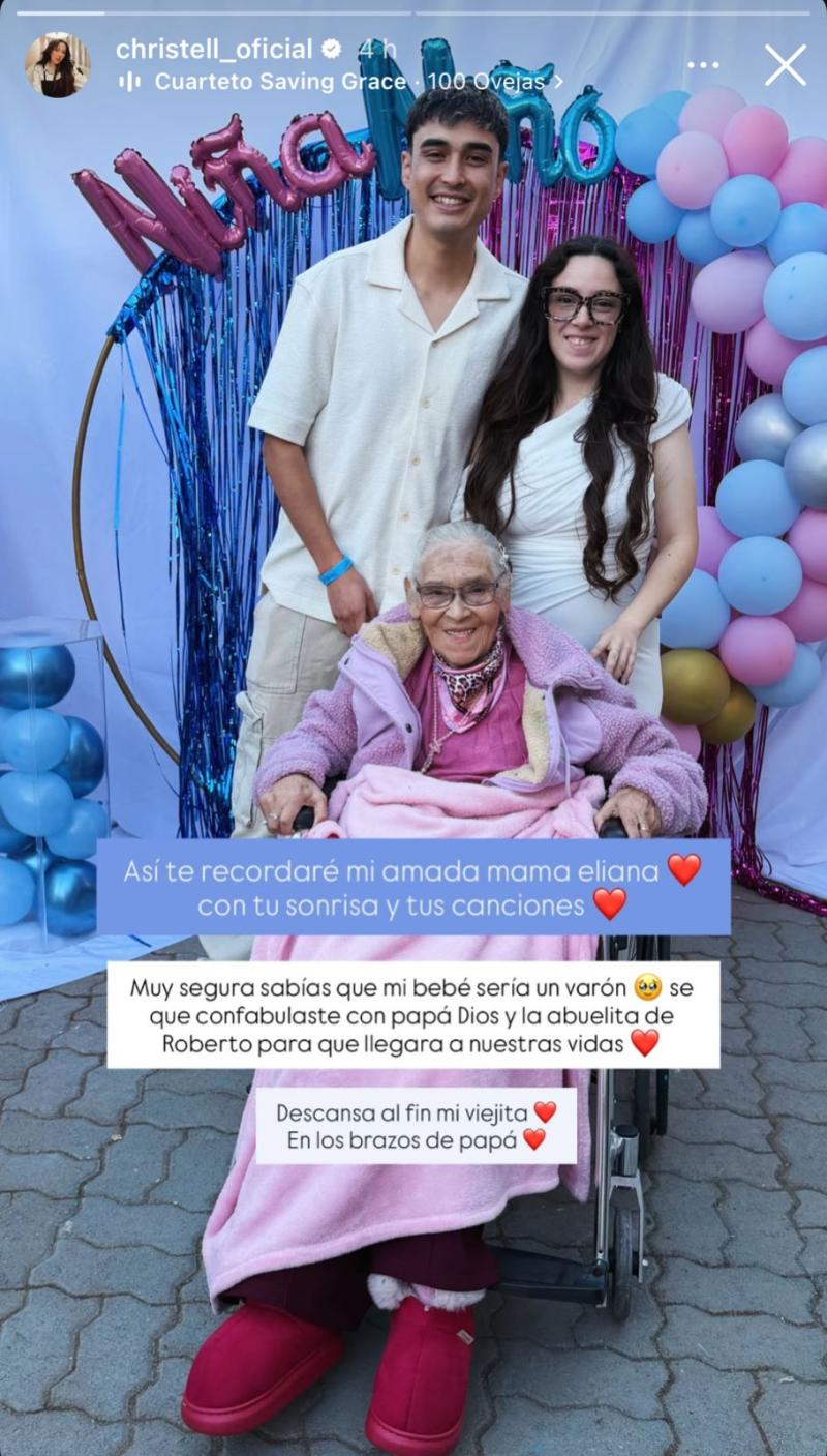 Historia de Christell | Instagram