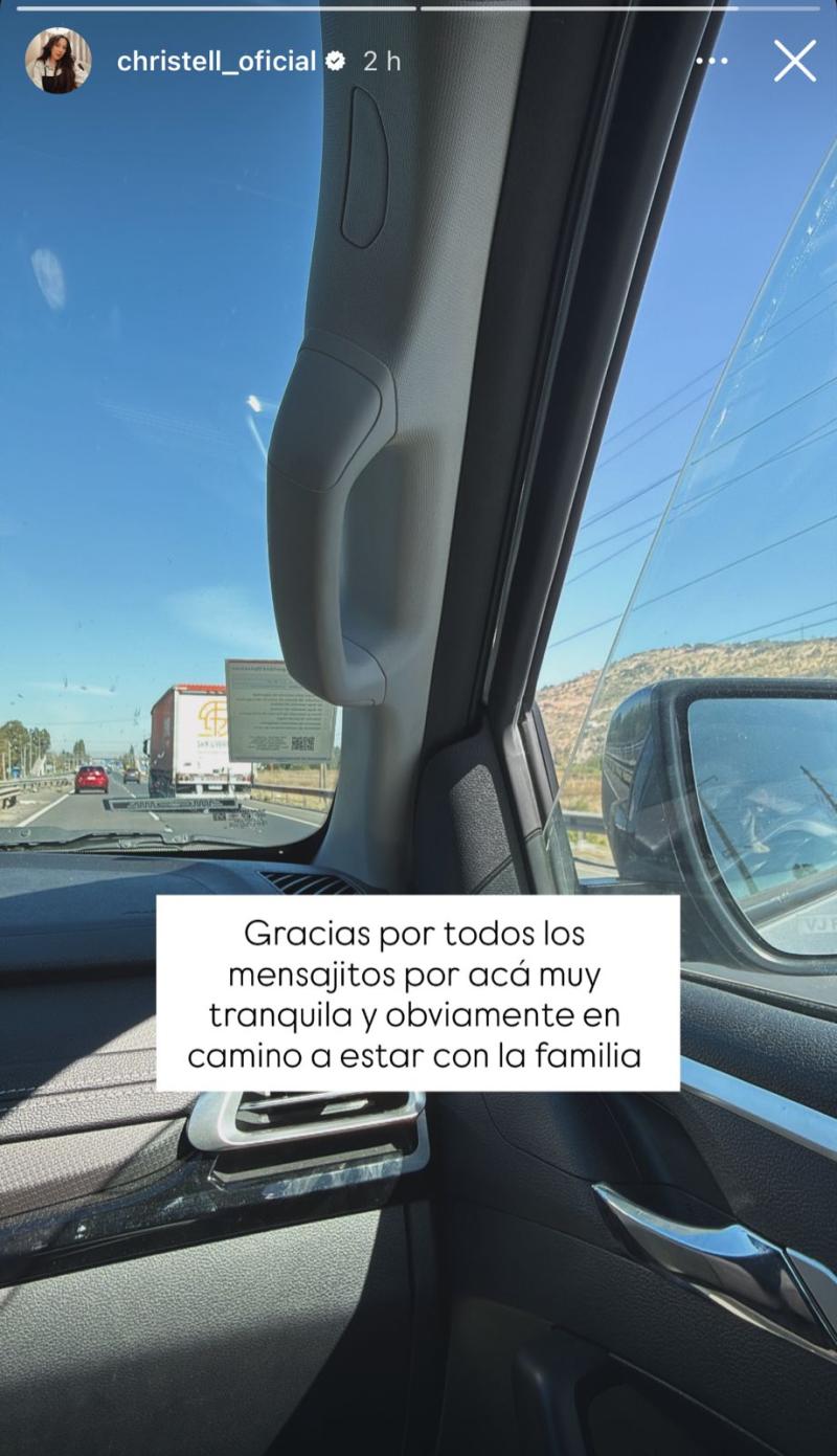 Historia de Christell | Instagram