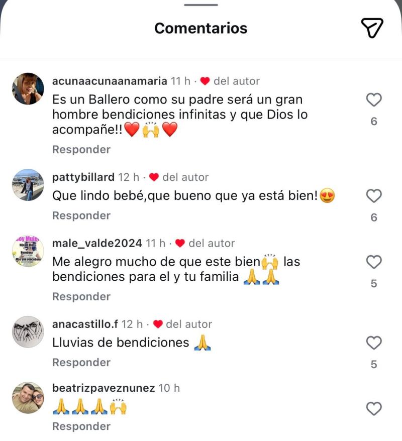 Comentarios en post de Álvaro Ballero | Instagram
