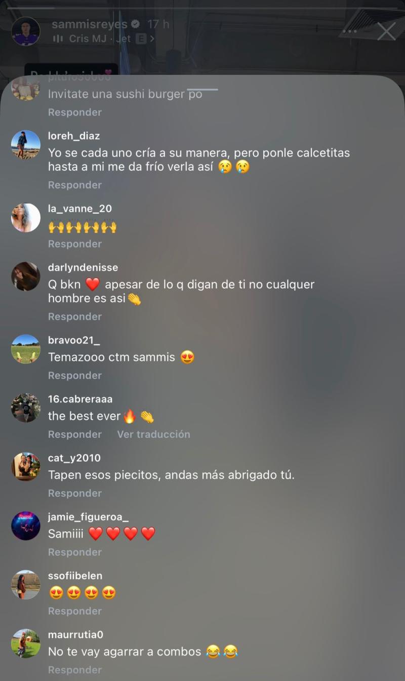 Comentarios que generó foto de Sammis Reyes con su hija - Instagram