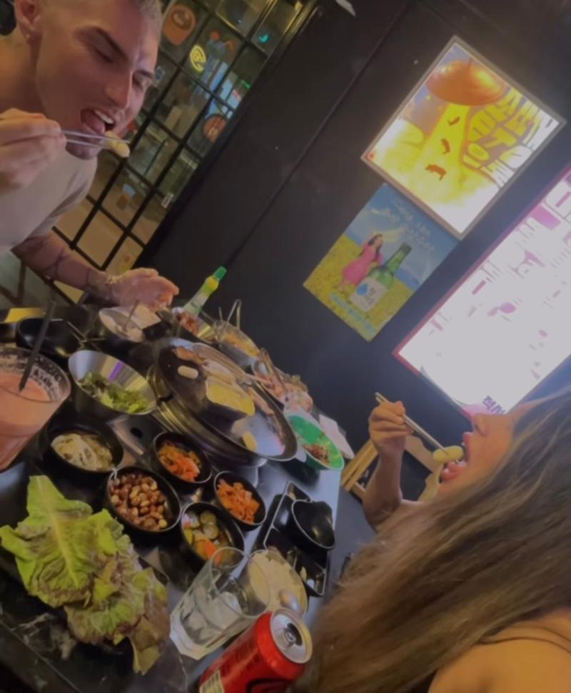 Jean Paul Pineda junto a Valentina Castro - Instagram