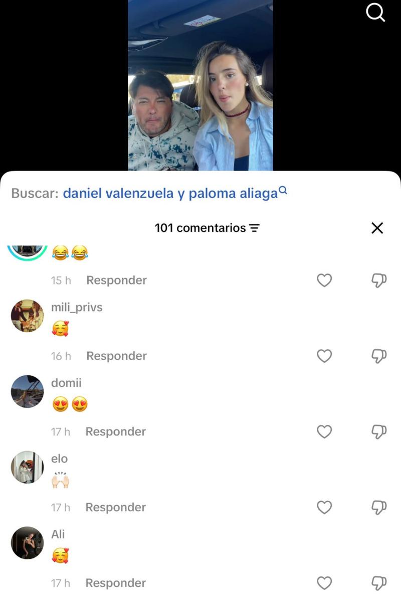 El comentario al que reaccionó Alondra Valenzuela - Tiktok