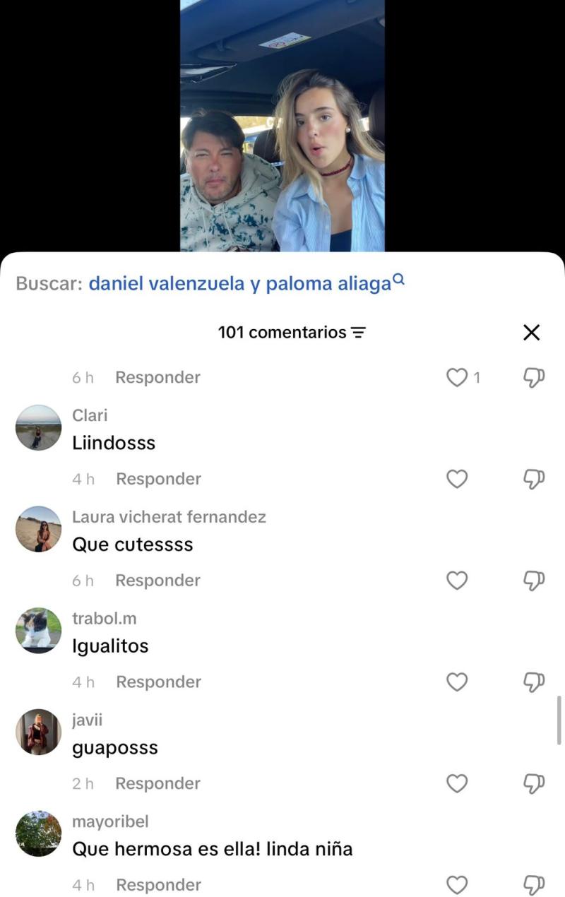 El comentario al que reaccionó Alondra Valenzuela - Tiktok