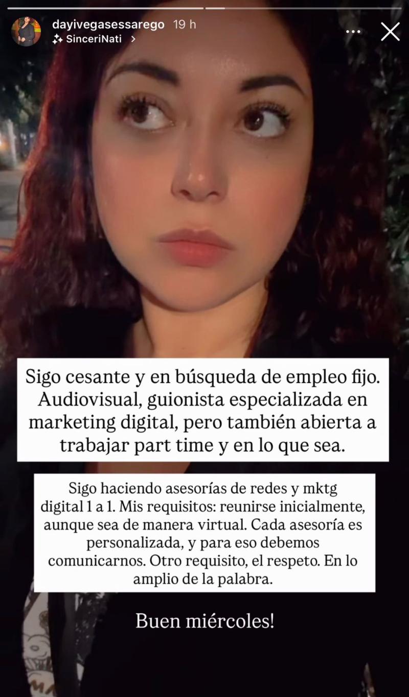 La publicación de hija de Américo que preocupó en redes - Instagram