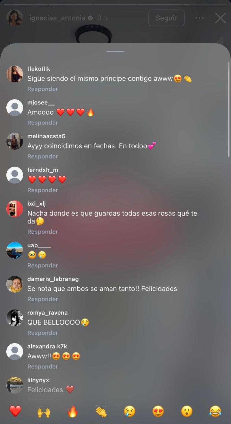 Las reacciones que generó el regalo de AKA 4:20 a Ignacia Antonia - Instagram