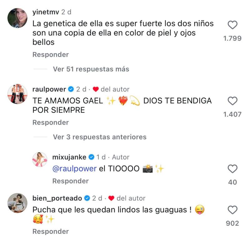 Comentarios en post de Gabriel Peralta | Instagram