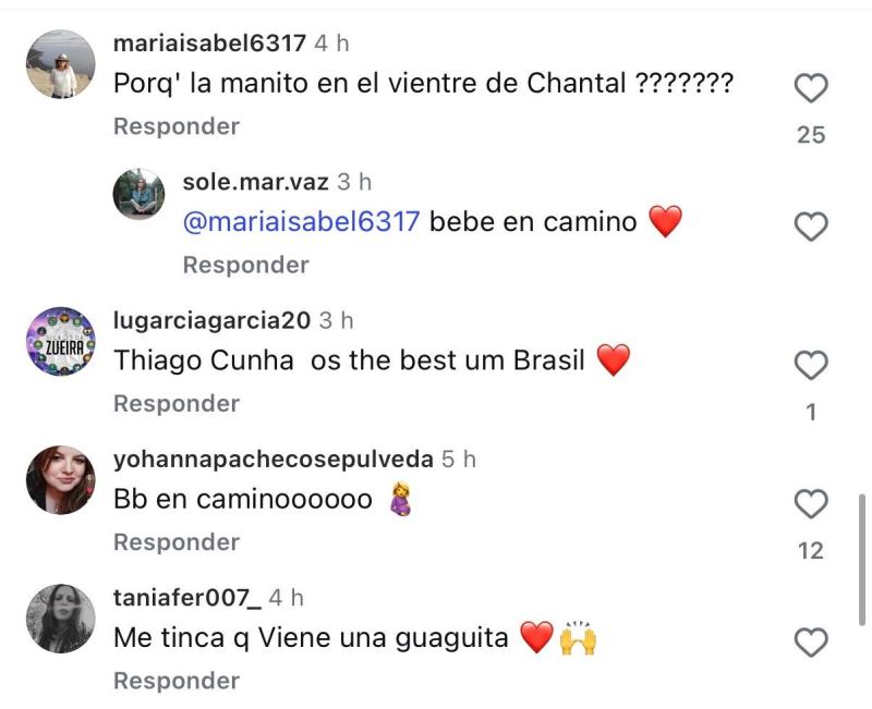 Comentarios en post de Chantal Gayoso | Instagram