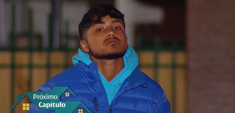 Abraham Barría en el duelo de eliminación