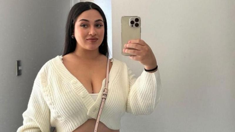 Camila Sepúlveda antes de la operación bariátrica - Instagram