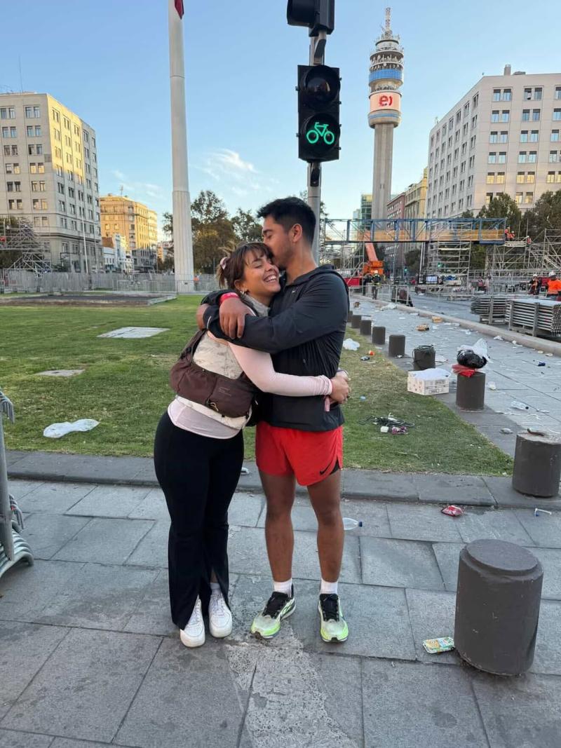 Carlyn Romero junto a Matías Olguín - Instagam